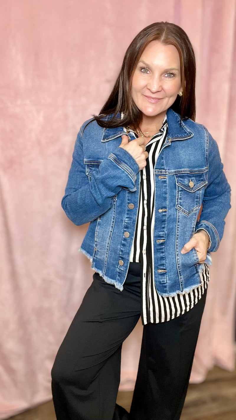 Grace & Grit Risen Denim Jacket