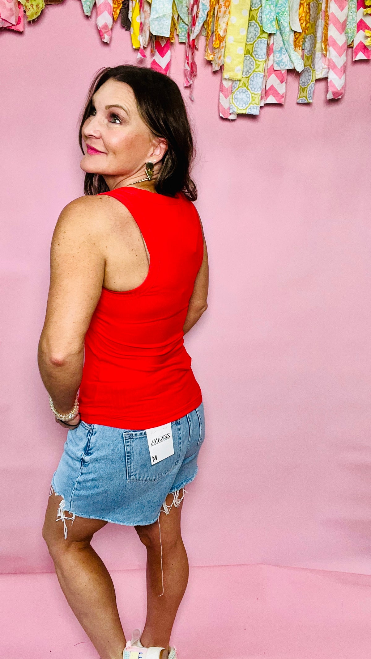 Ruby Stephanie Tank Top-sleeveless-Broken Boutique-Palestine-TX