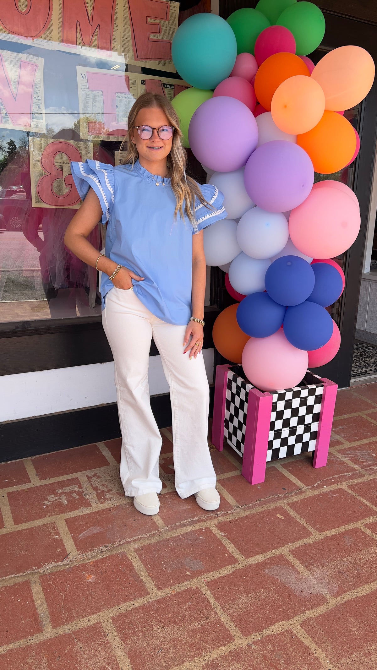 3-5399 White Risen Jeans-Jeans-Broken Boutique-Palestine-TX