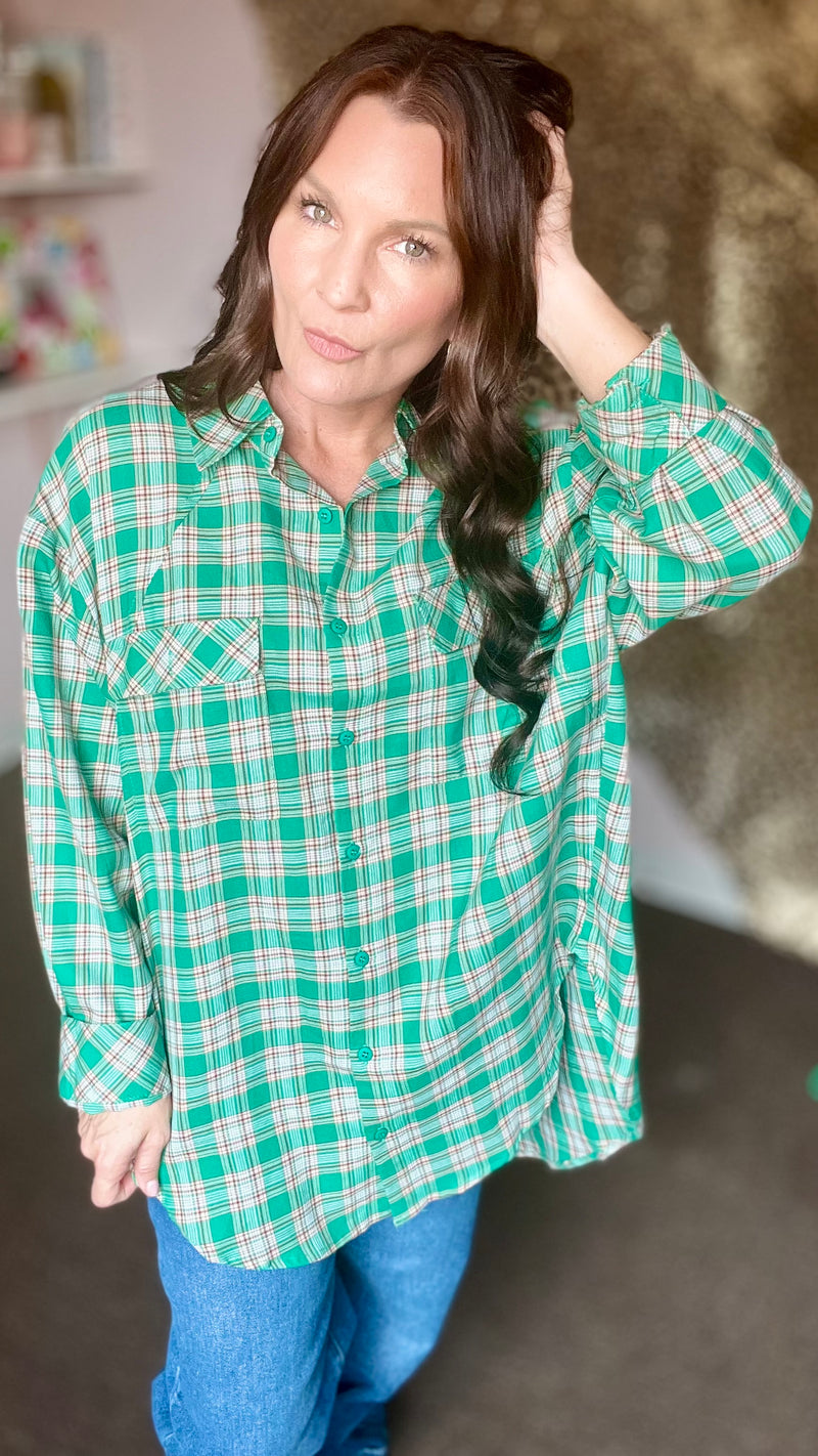 Lucky Break Plaid Shirt
