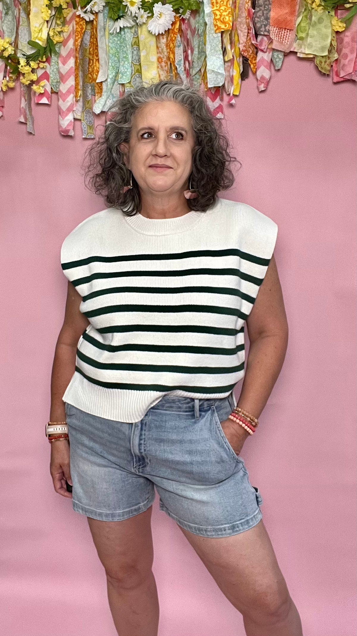 Heidi High Rise shorts-Denim Shorts-Broken Boutique-Palestine-TX