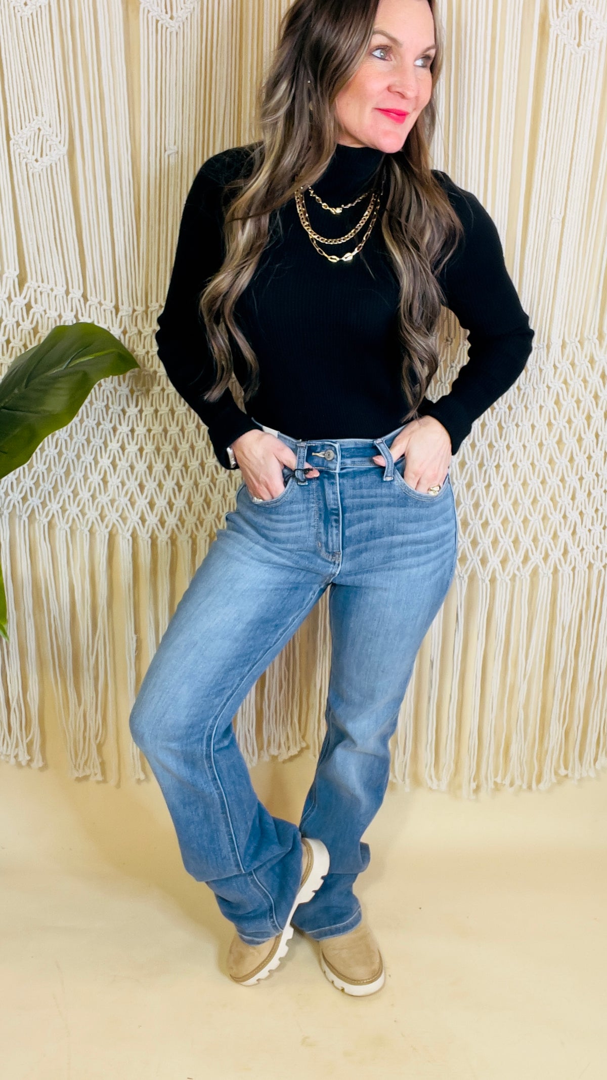 1-82515 Boot Cut Judy Blue Jeans-Jeans-Broken Boutique-Palestine-TX