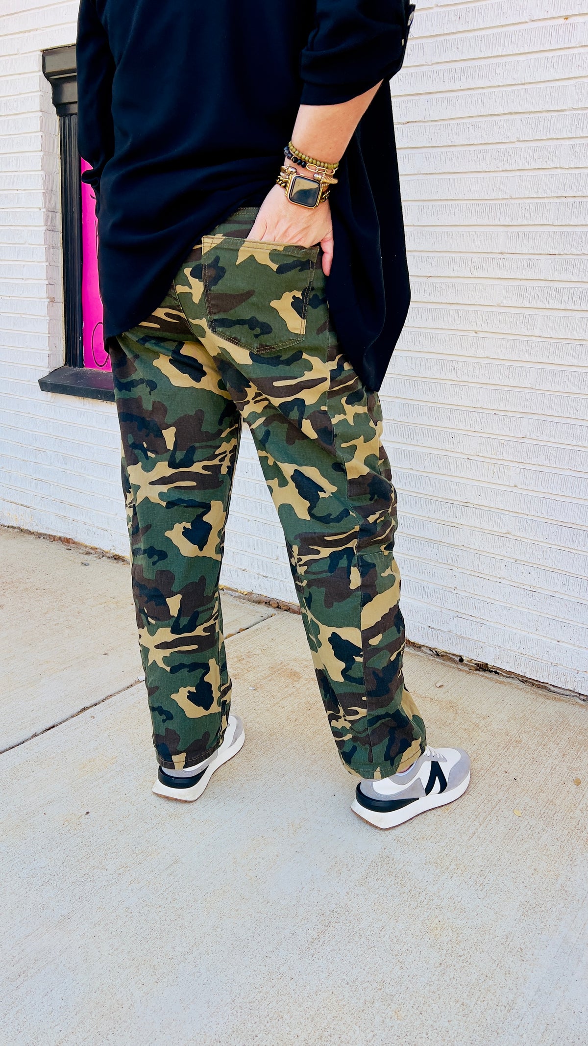 Wild at Heart Barrel Camo Jean