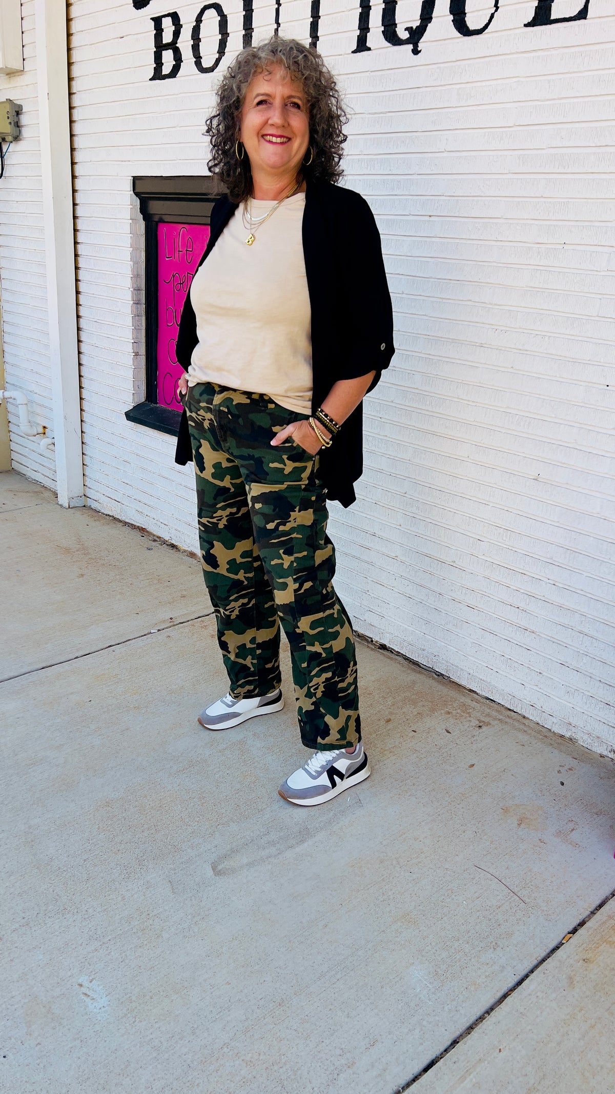 Wild at Heart Barrel Camo Jean