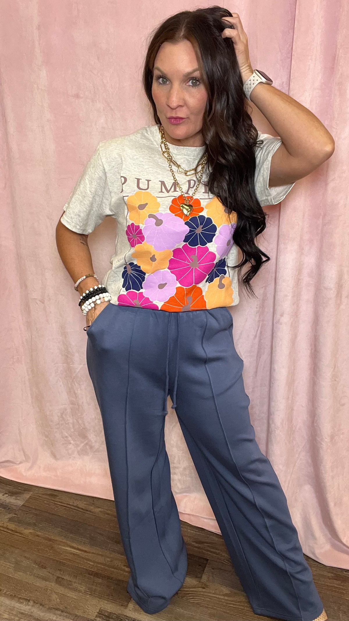 The Dreamy Dusty Navy Day Pants