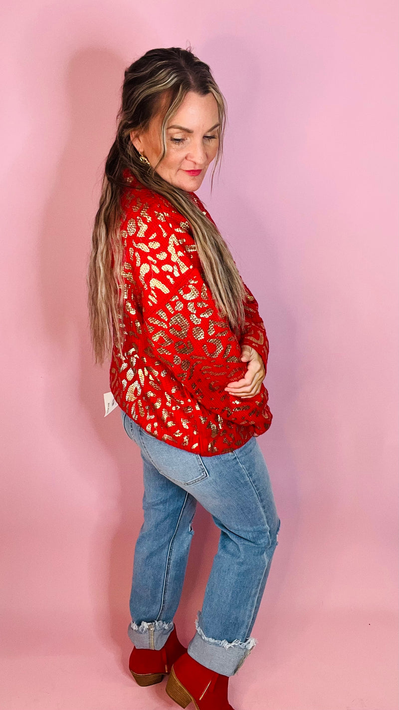 8-11446 Red Lila Sweater-Sweater-Broken Boutique-Palestine-TX