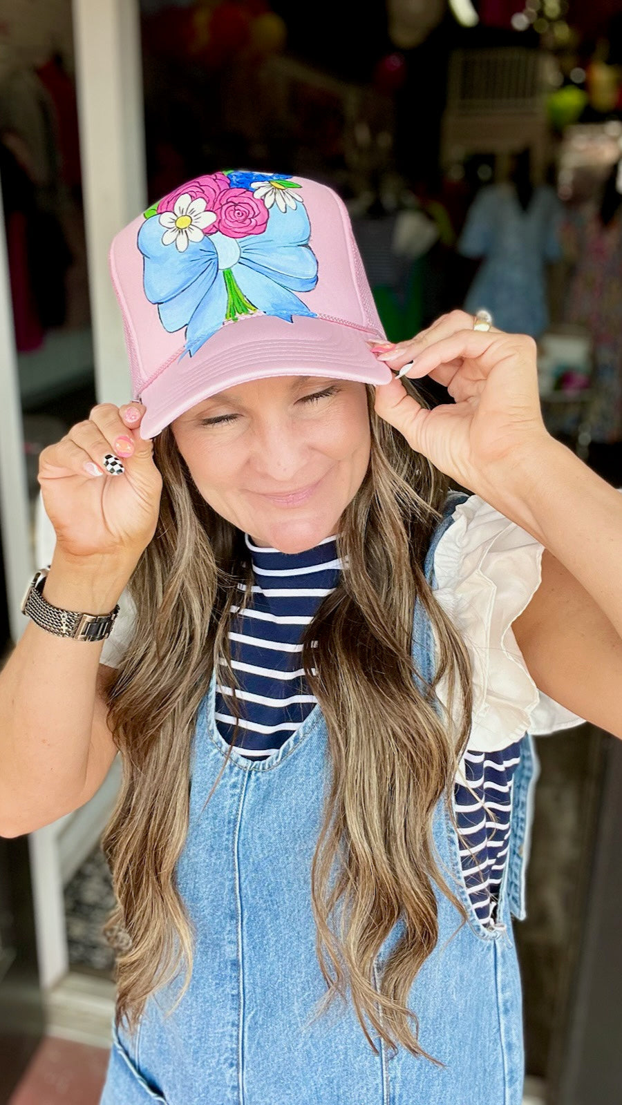 Bow and Bloom Trucker-Accessories-Broken Boutique