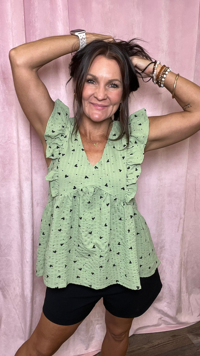 Letha Baby doll Top