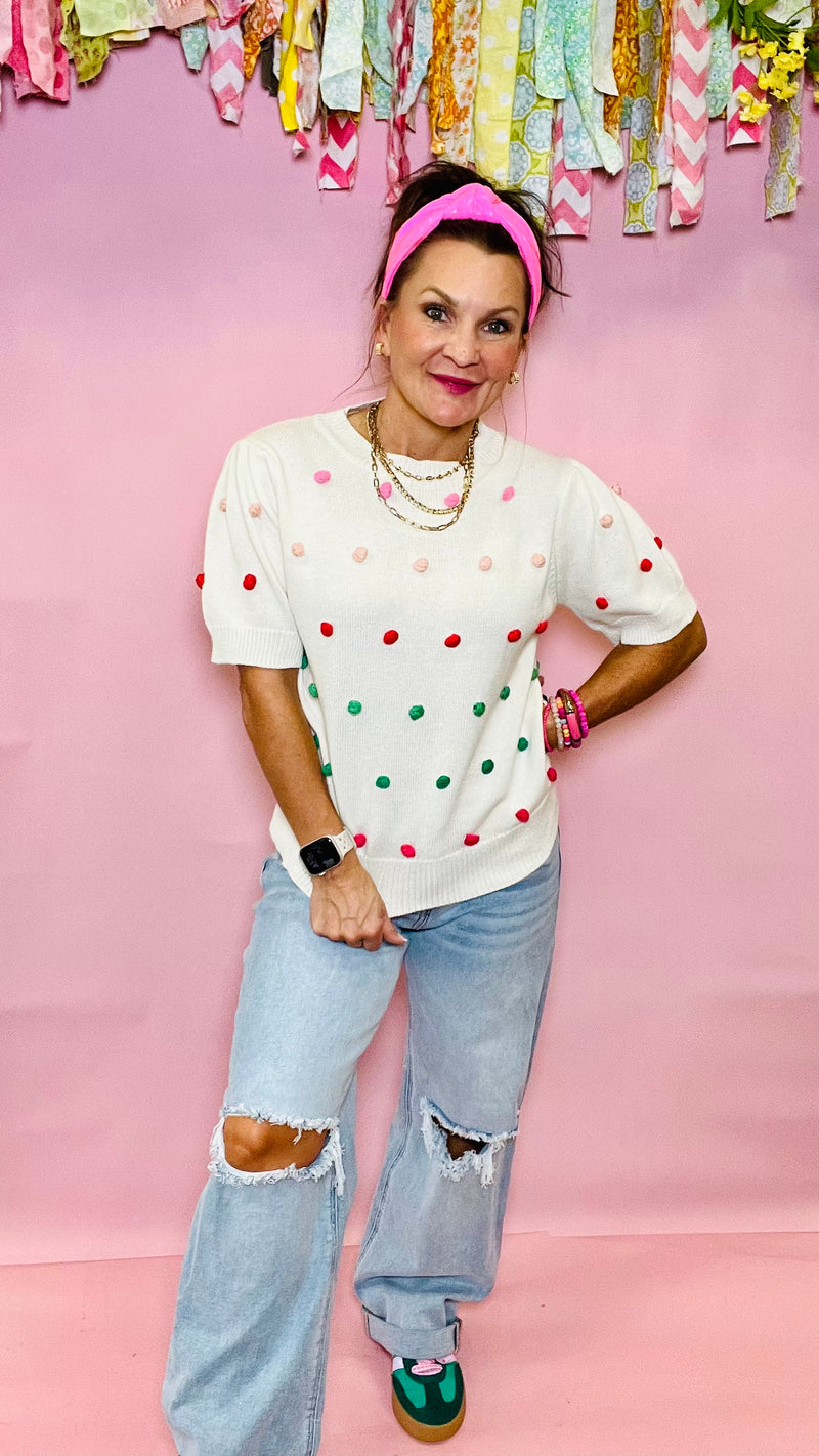 Darlin Dot Top-Top-Broken Boutique-Palestine-TX