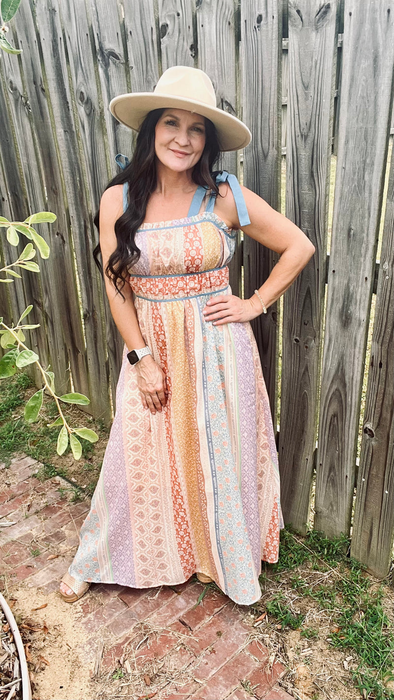 Daydream Patchwork Maxi