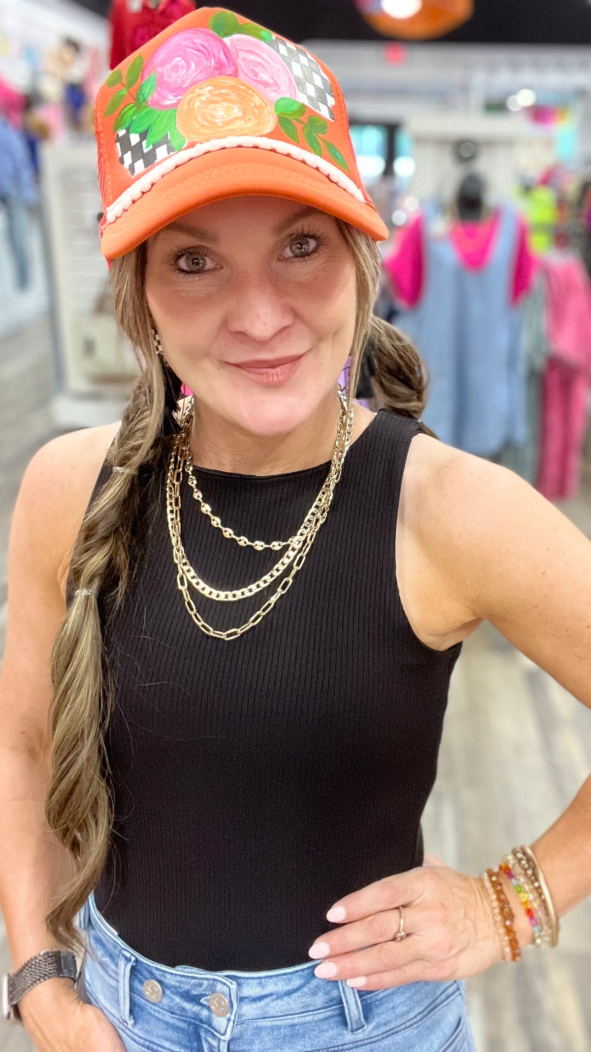 Black Krystal Bodysuit-Sleeveless-Broken Boutique-Palestine-TX