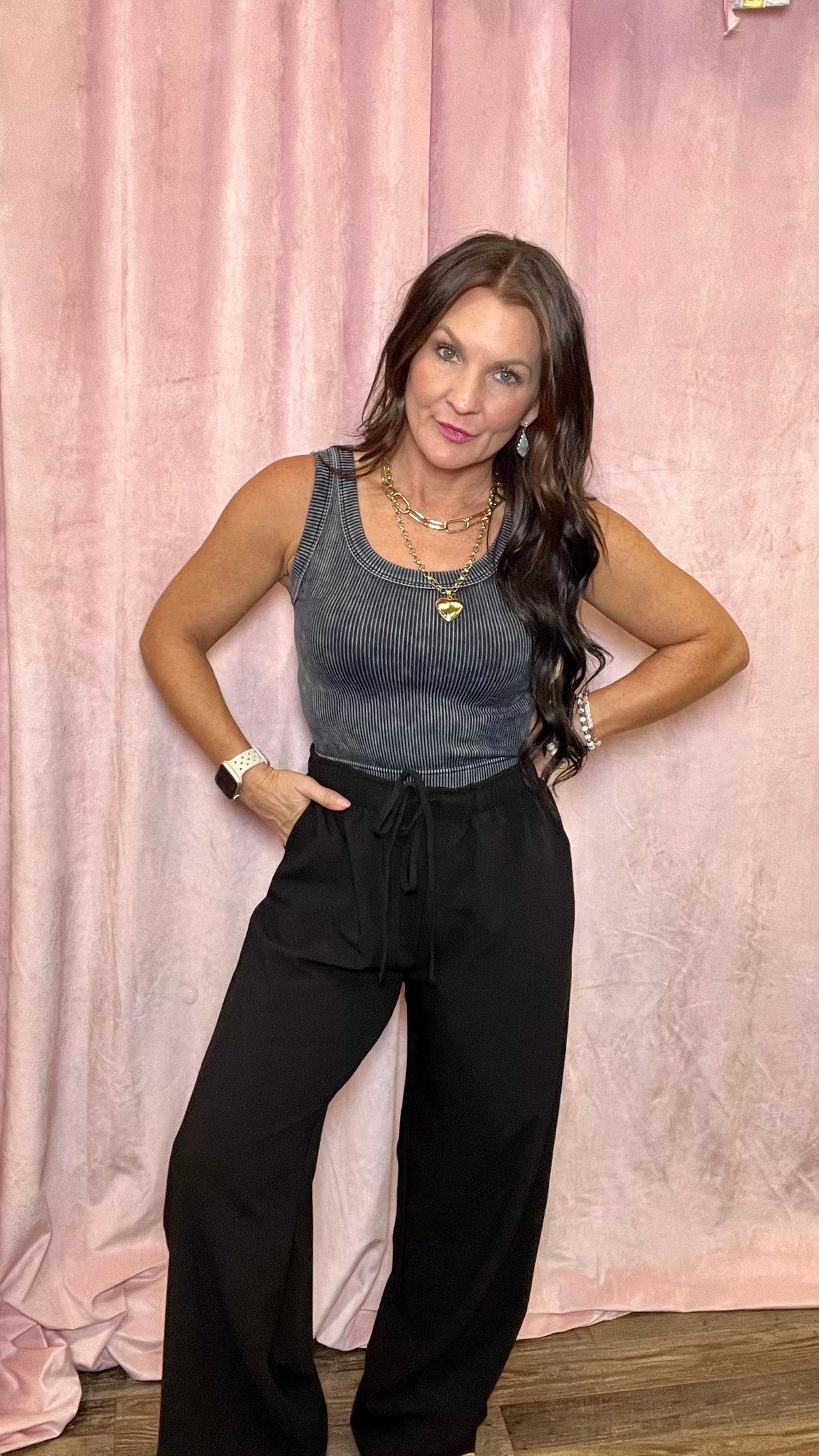 Black Tie Trouser Pants