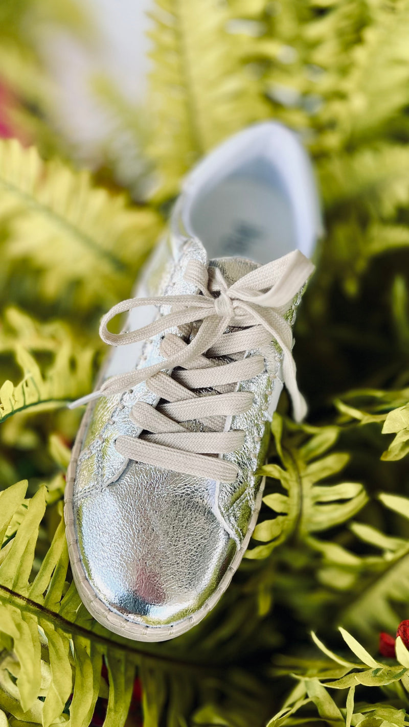 Friend Zone Metallic Sneakers