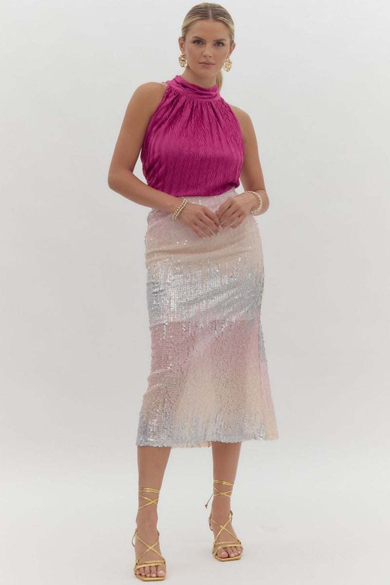 11-25217 Sequin Christina Skirt-Skirt-Broken Boutique-Palestine-TX