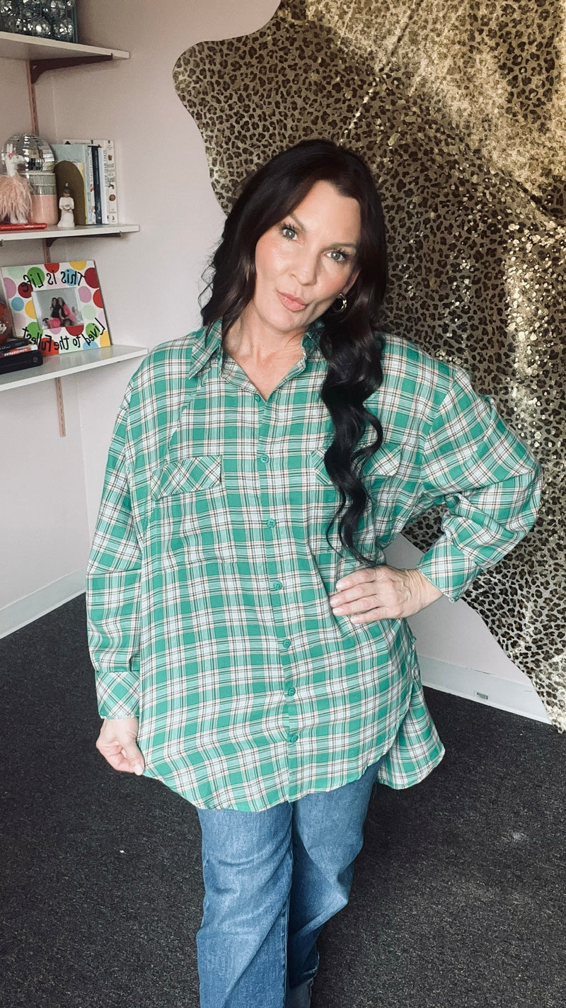 Lucky Break Plaid Shirt
