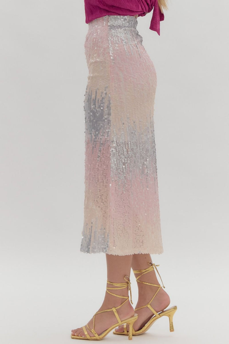 11-25217 Sequin Christina Skirt-Skirt-Broken Boutique-Palestine-TX
