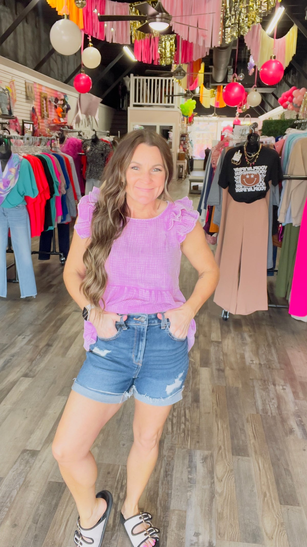 5-1586 Karson Shorts-denim shorts-Broken Boutique-Palestine-TX