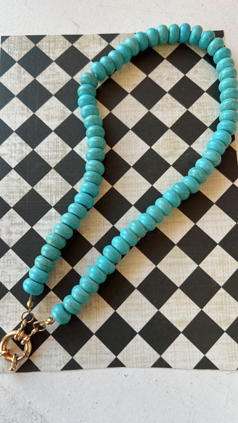 Gemstone Glow Necklace-Accessories-Broken Boutique