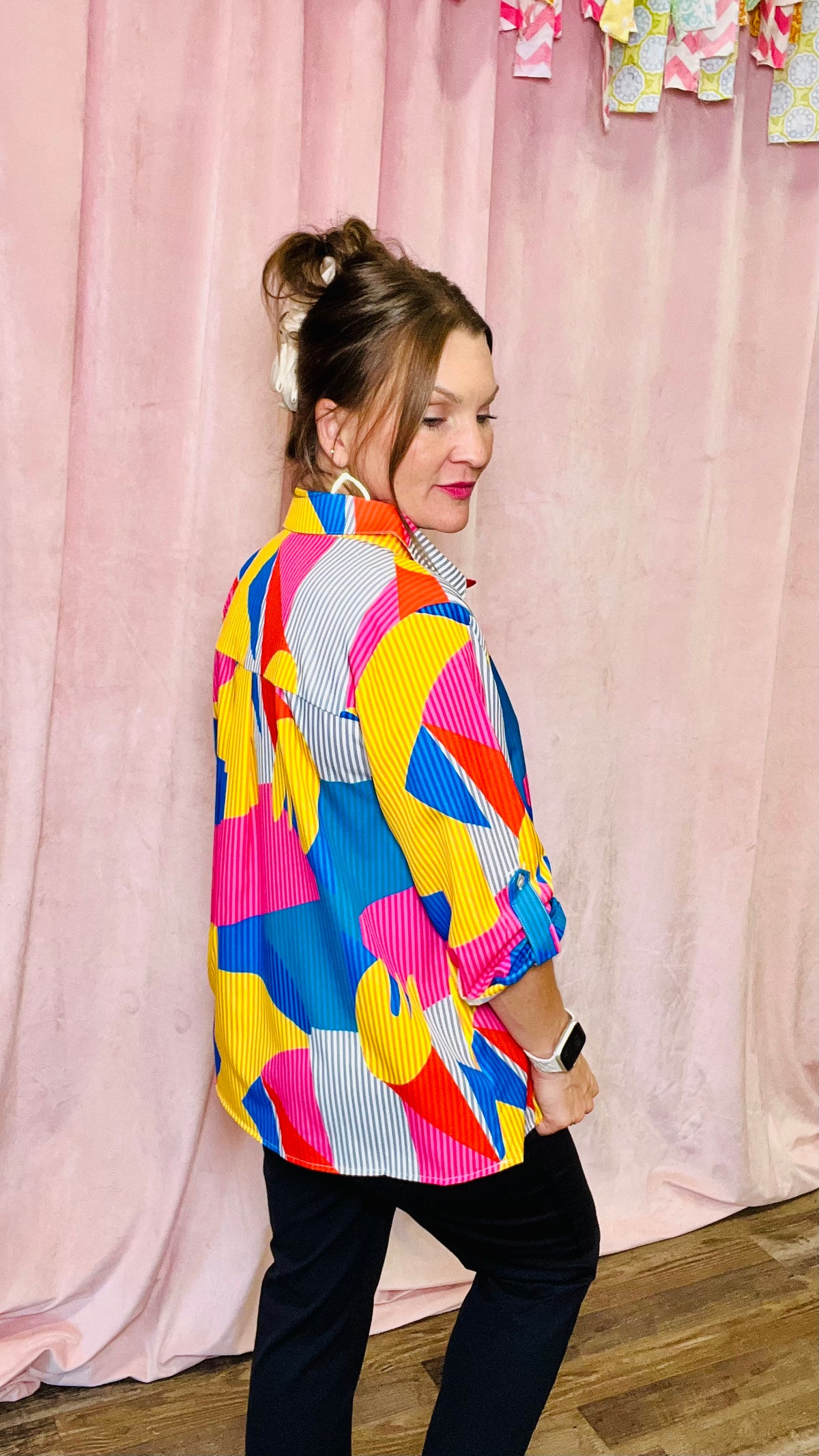Prim & Pretty Blouse-Top-Broken Boutique-Palestine-TX