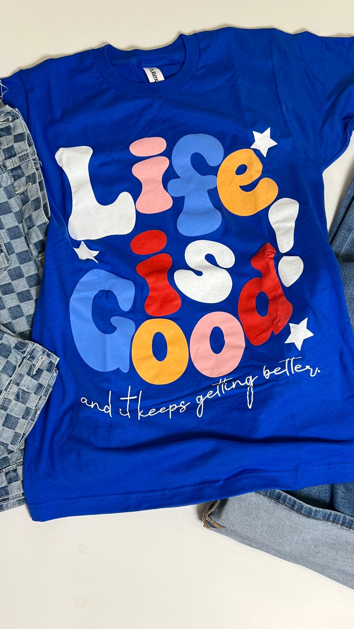 Life is Good t-shirt