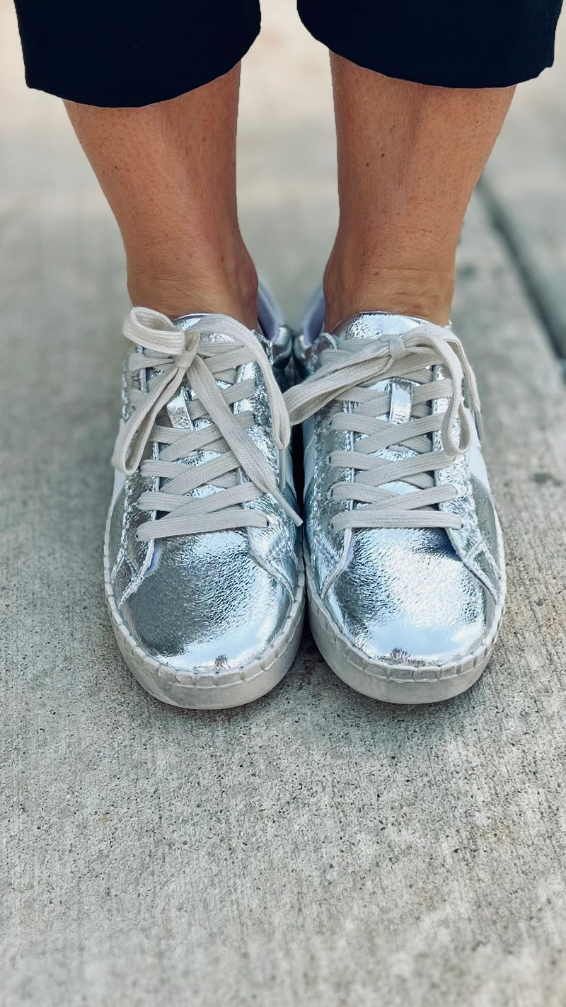 Friend Zone Metallic Sneakers