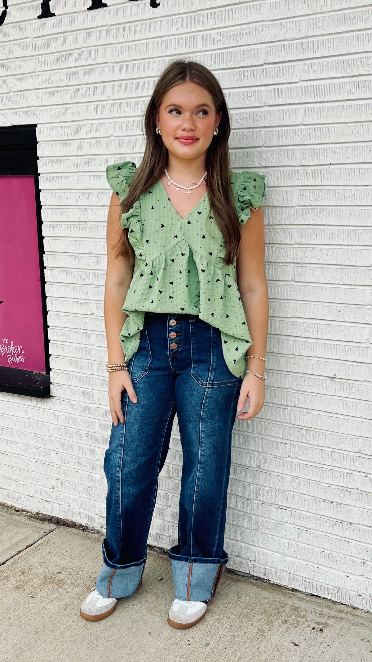 Monroe Dark Risen High Rise Jeans
