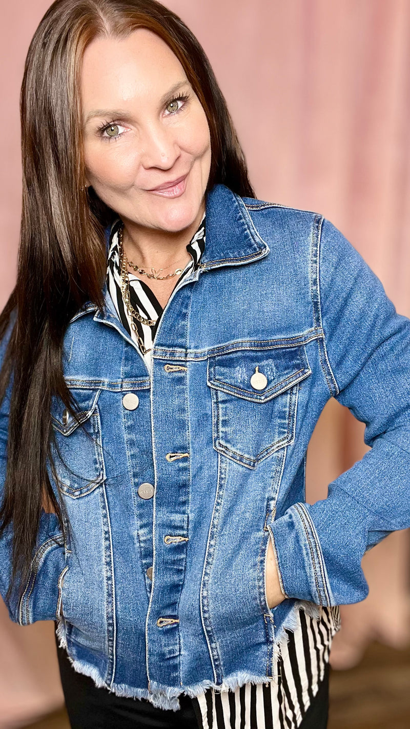 Grace & Grit Risen Denim Jacket