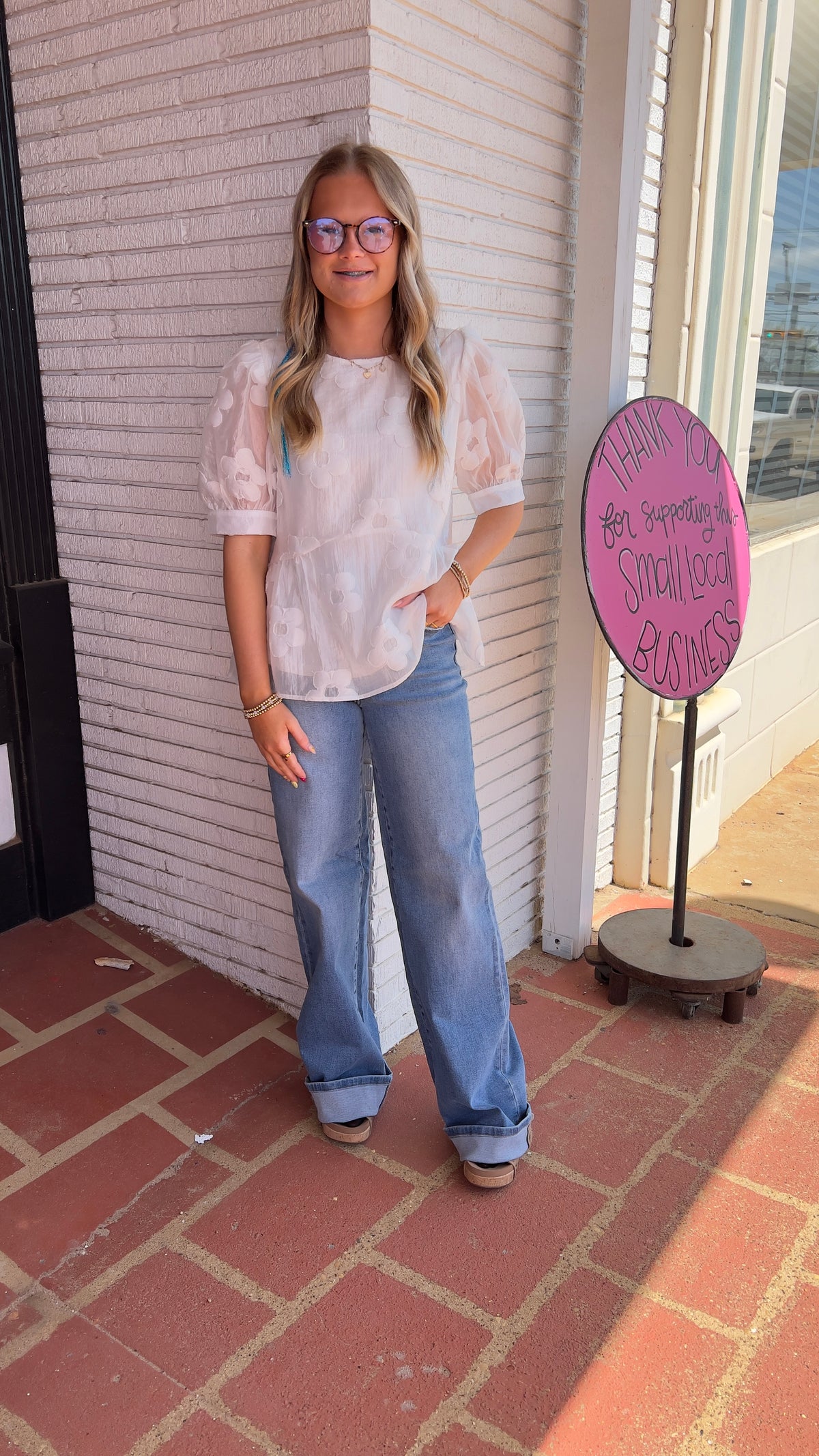 3-5975 Medium Wash Tara Risen Jeans-Jeans-Broken Boutique-Palestine-TX