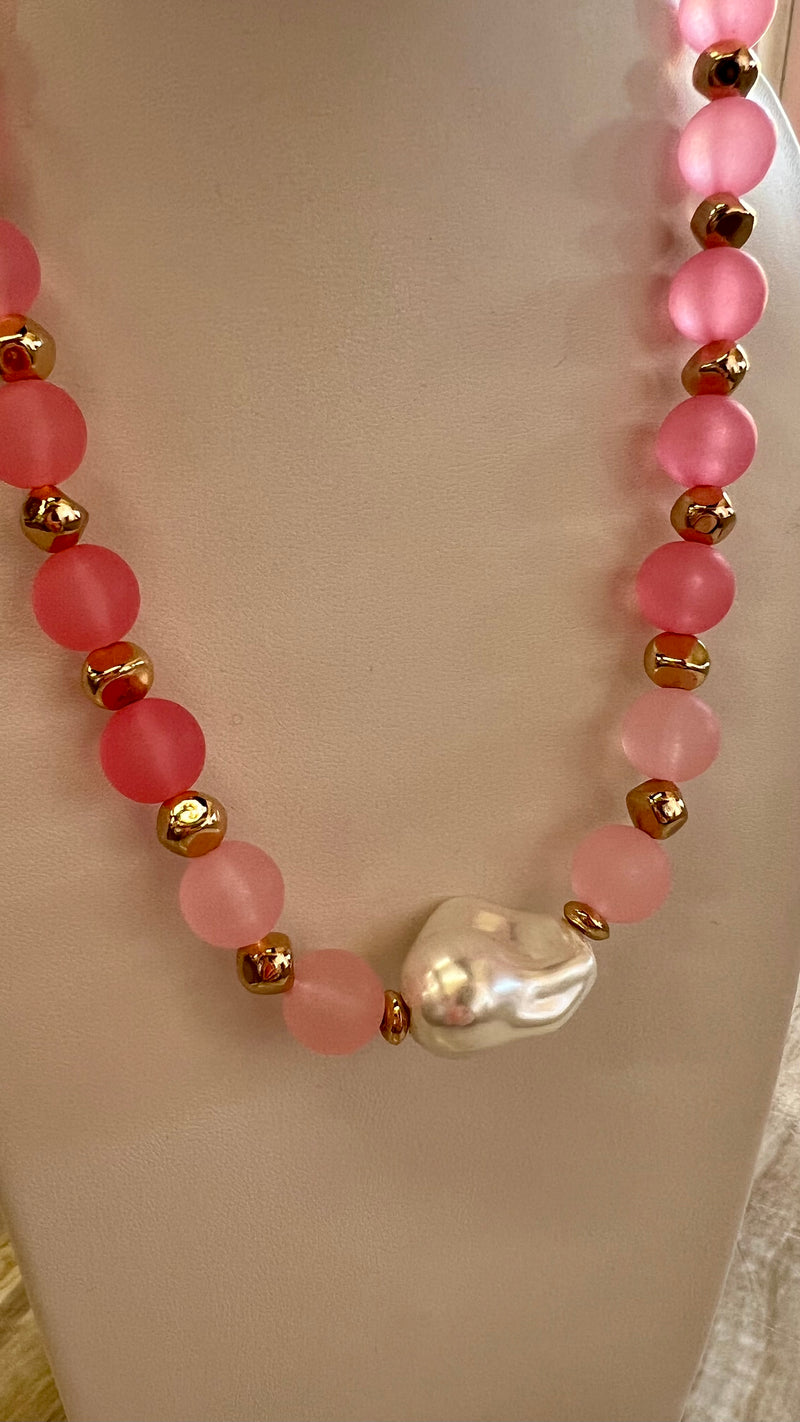 Pink Dreams Necklace-Accessories-Broken Boutique