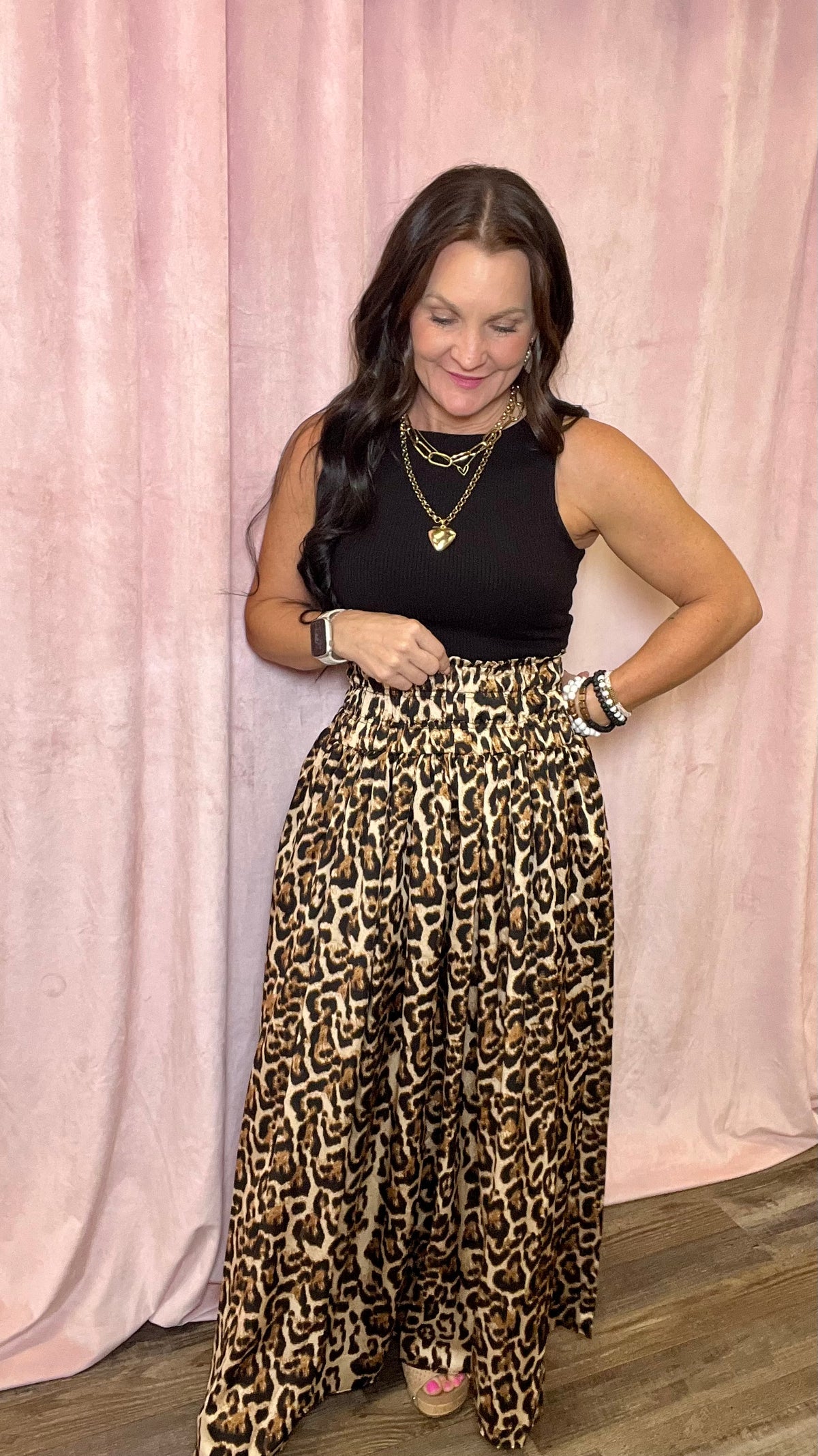 Fierce & Flirty Leopard Skirt