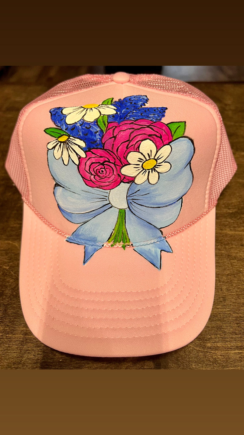 Bow and Bloom Trucker-Accessories-Broken Boutique