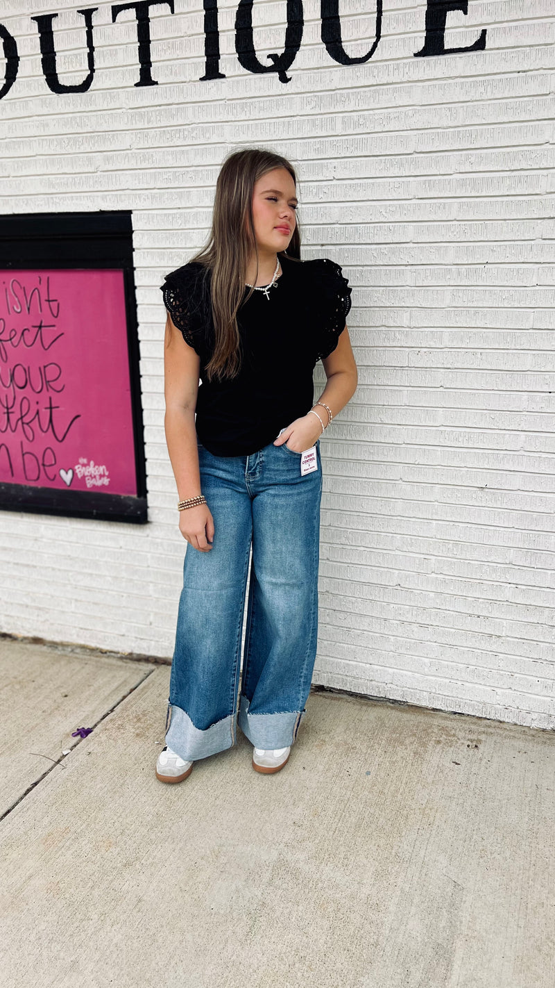 Ember Risen High Rise Crop Jeans