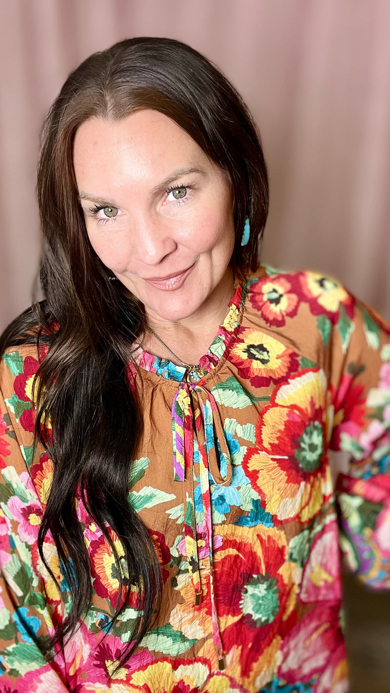 Fleur Frenzy Blouse