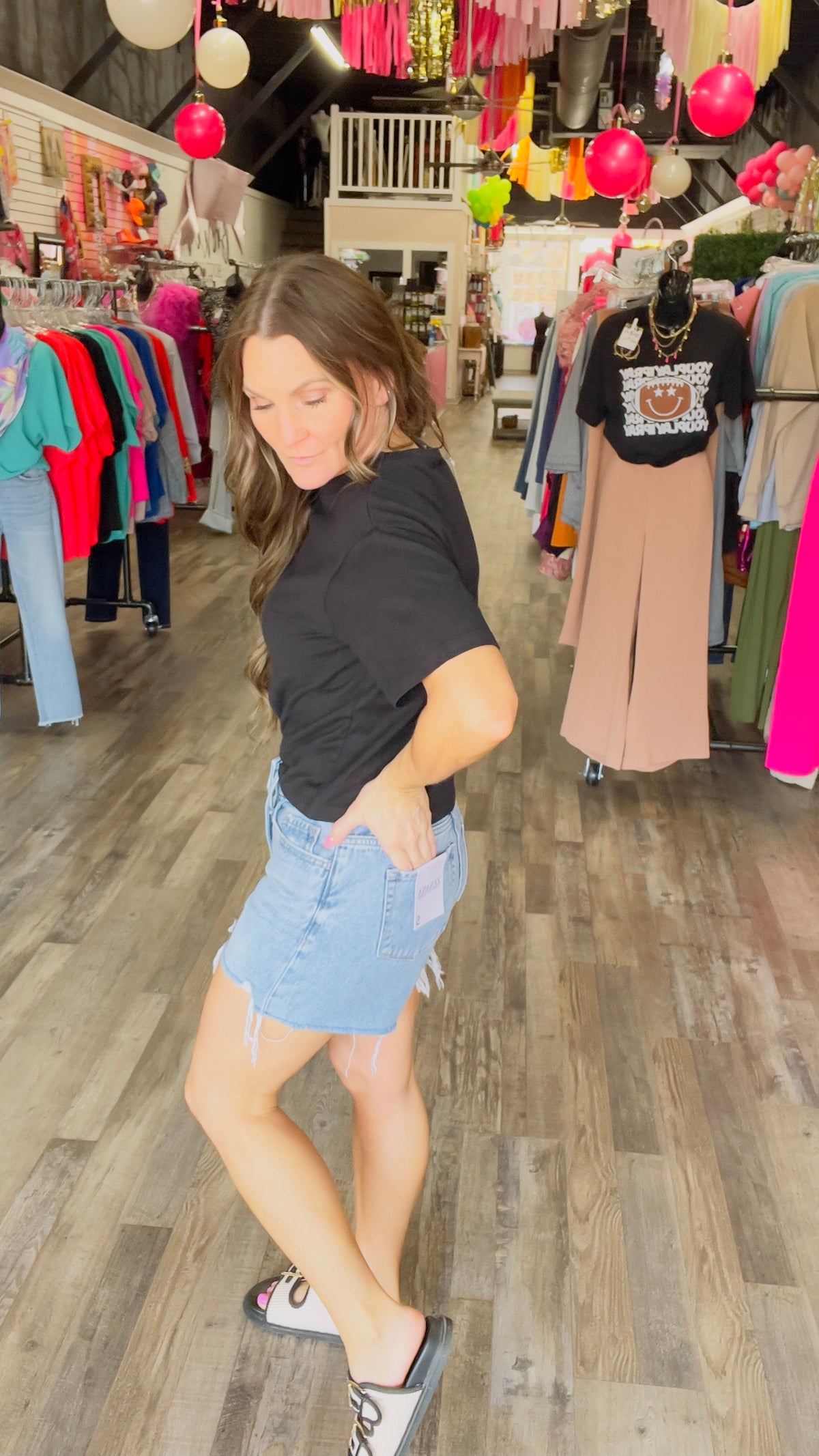 5-1996 Jodi Denim Shorts-denim shorts-Broken Boutique-Palestine-TX