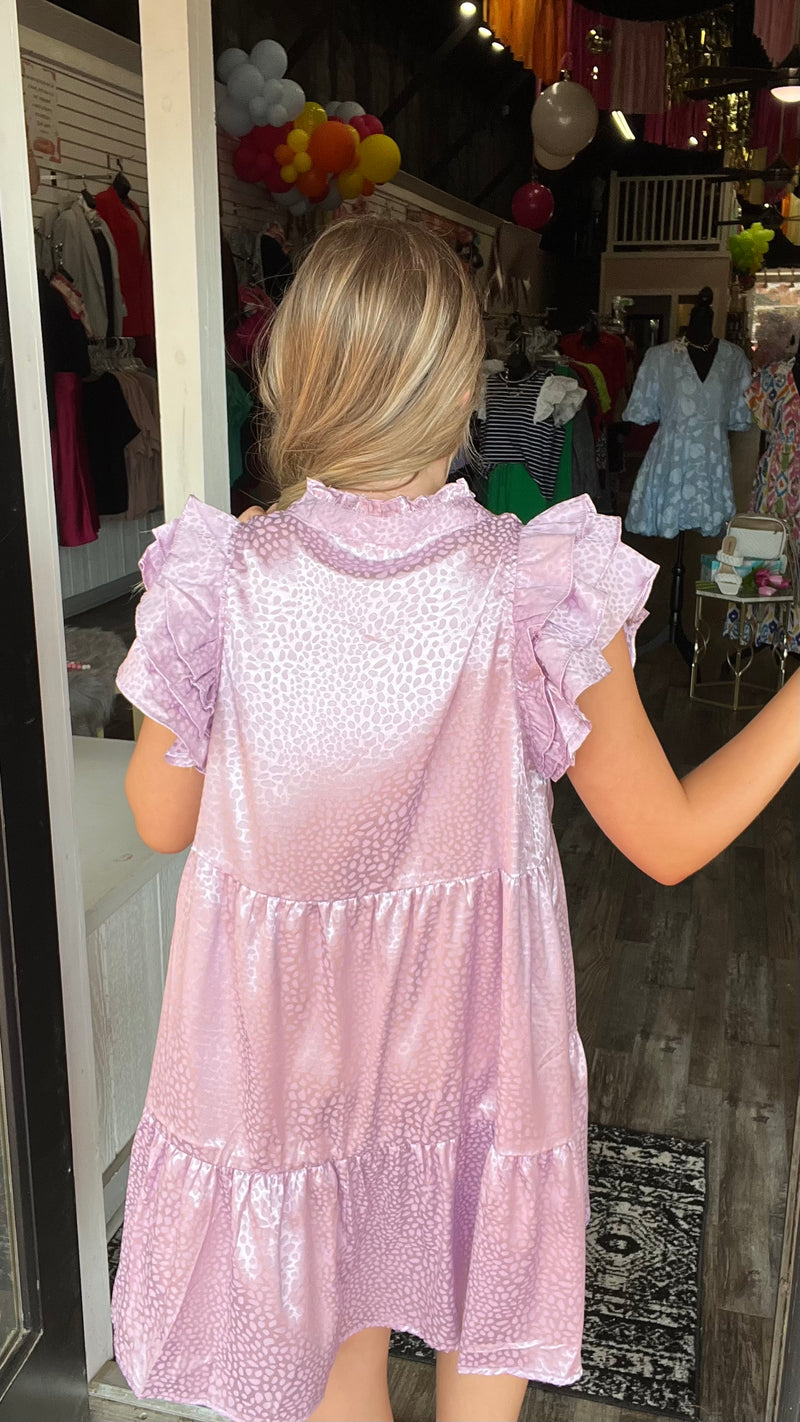 3-8130 Lavender April Dress-Mini Dress-Broken Boutique-Palestine-TX