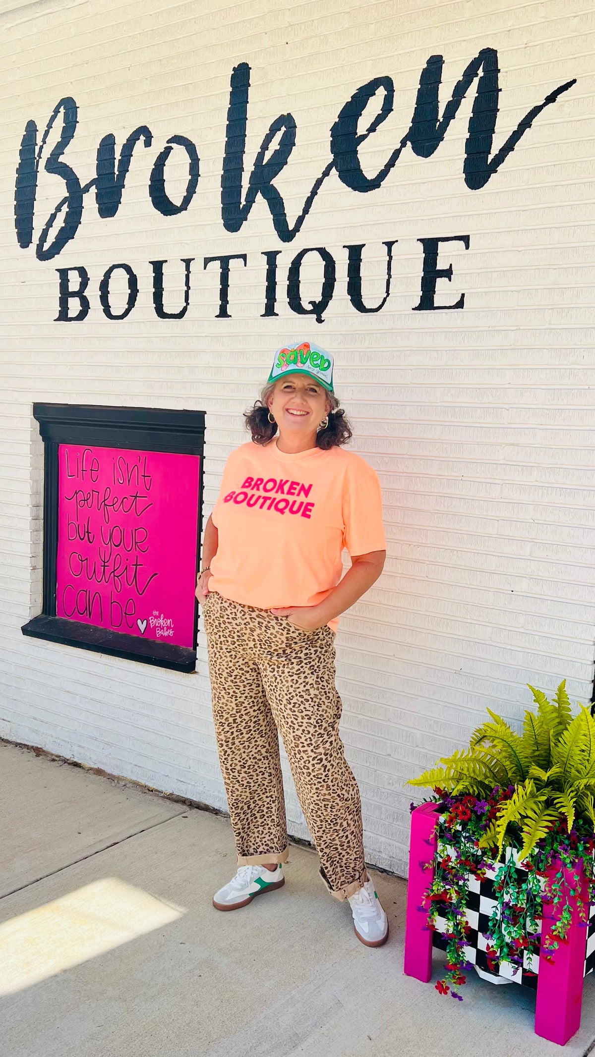Risen Leopard Barrel Jean-Denim-Broken Boutique-Palestine-TX