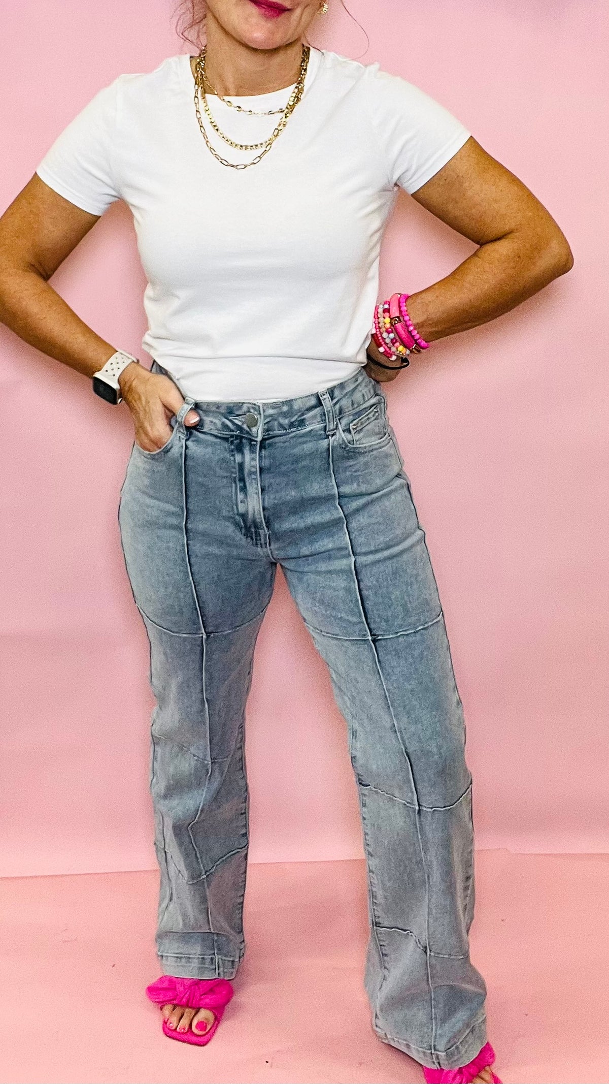 Broken In Beauty Jean-Denim-Broken Boutique-Palestine-TX