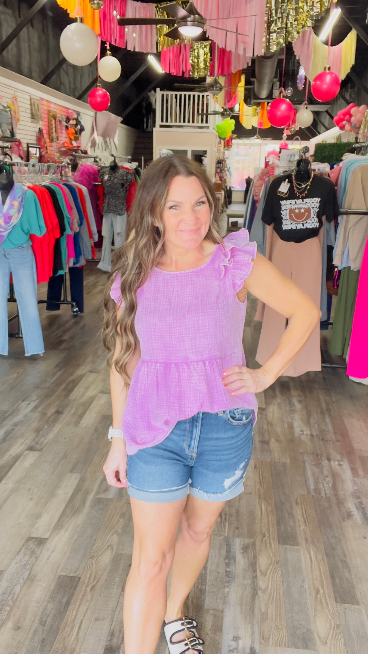 Mauve Tess Top-Sleeveless-Broken Boutique-Palestine-TX