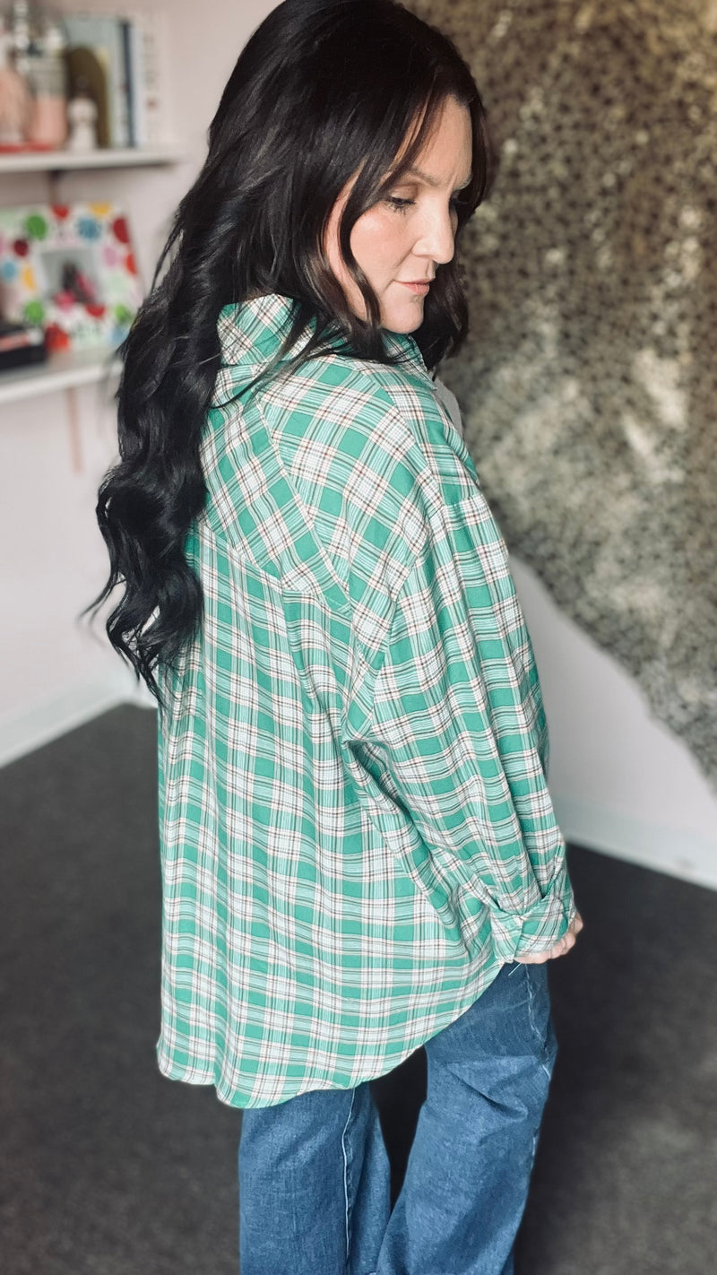 Lucky Break Plaid Shirt