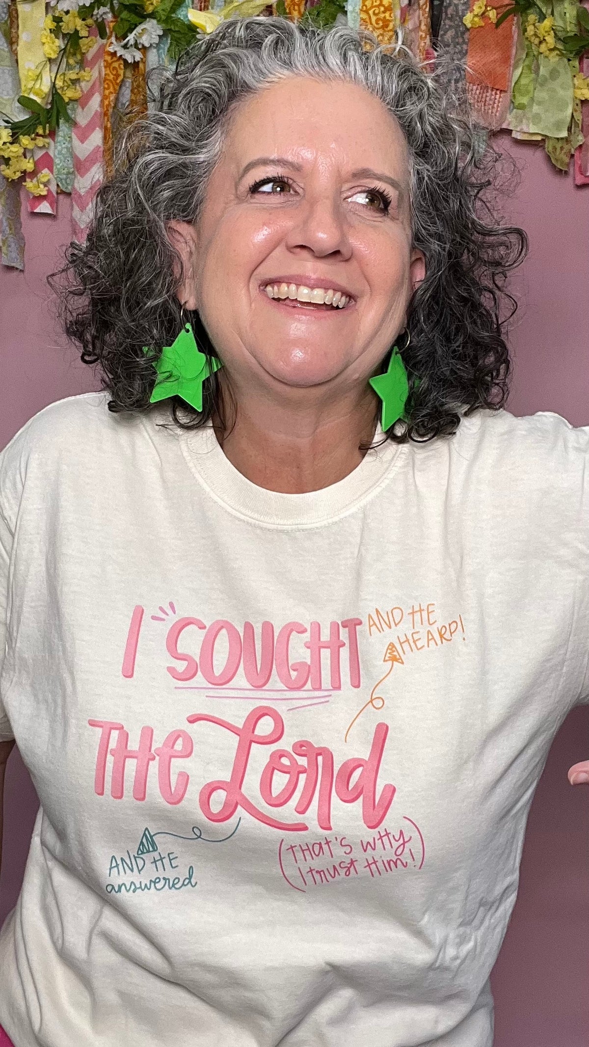 faith44 I Sought the Lord t-shirt-top-Broken Boutique-Palestine-TX