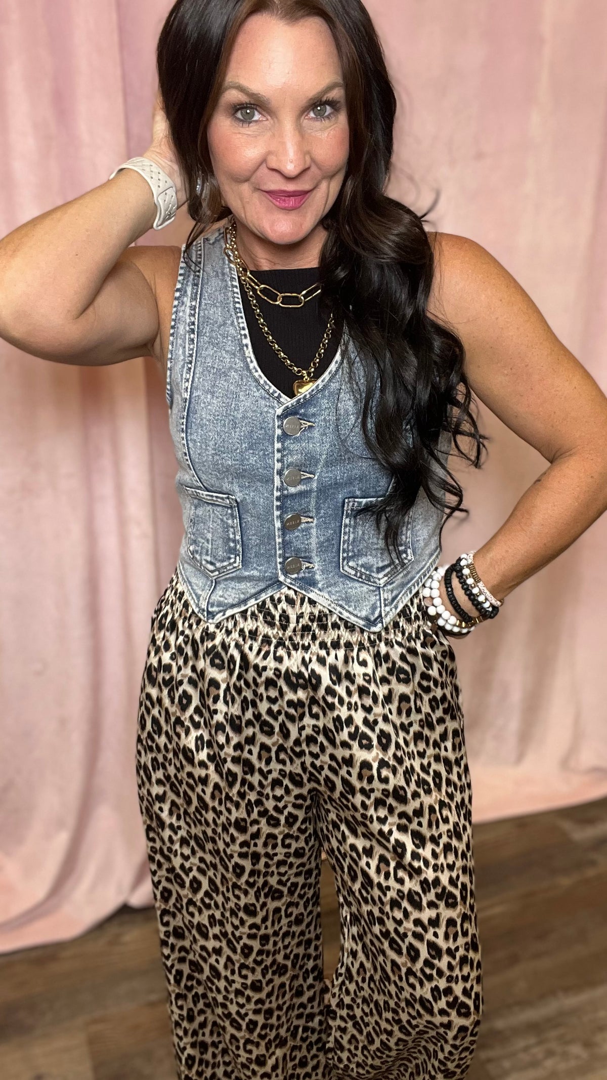 Up Town Chic Leopard Pants