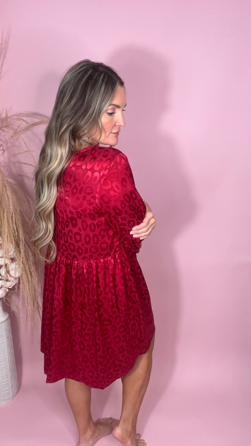 10-5174 Burgundy Josie Dress-Short Dress-Broken Boutique-Palestine-TX