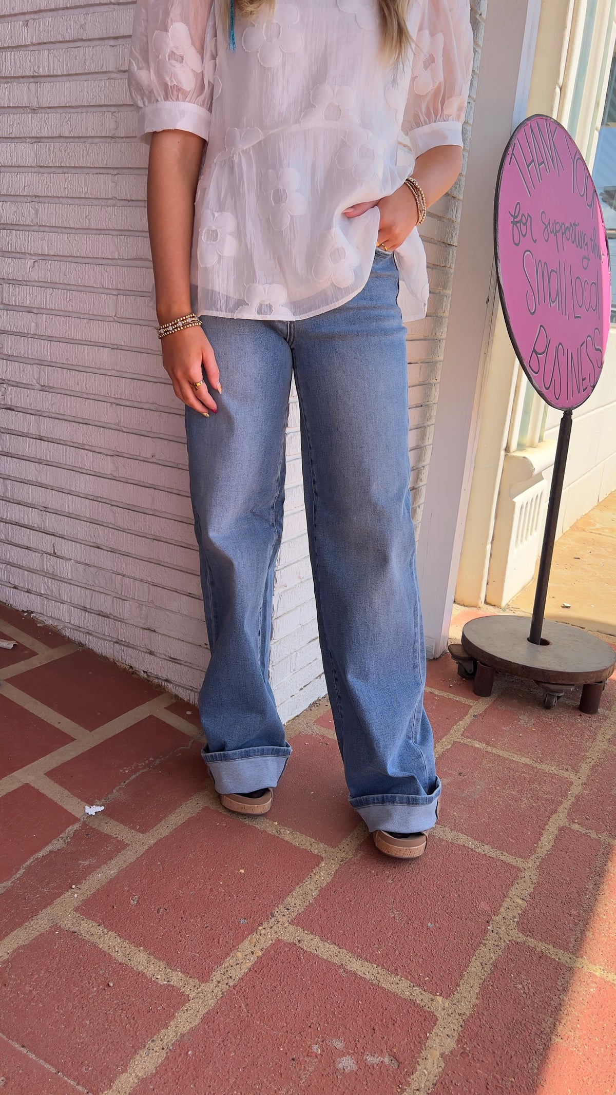 3-5975 Medium Wash Tara Risen Jeans-Jeans-Broken Boutique-Palestine-TX
