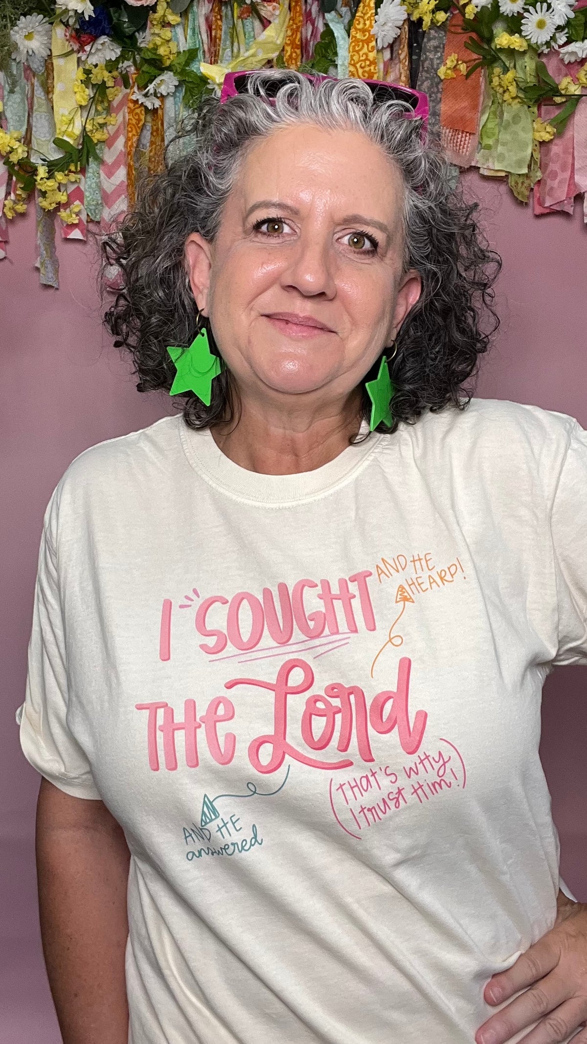 faith44 I Sought the Lord t-shirt-top-Broken Boutique-Palestine-TX