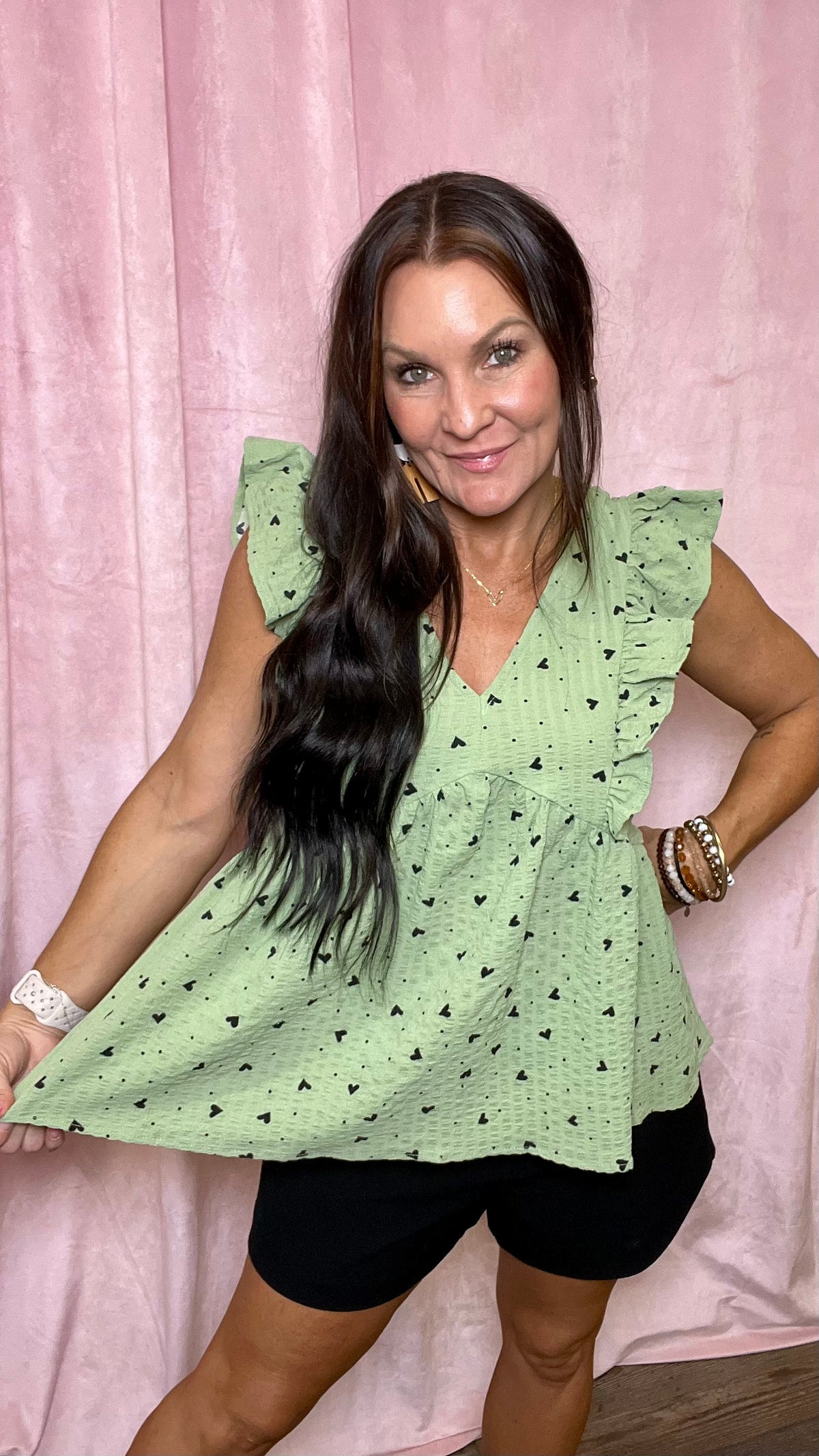 Letha Baby doll Top