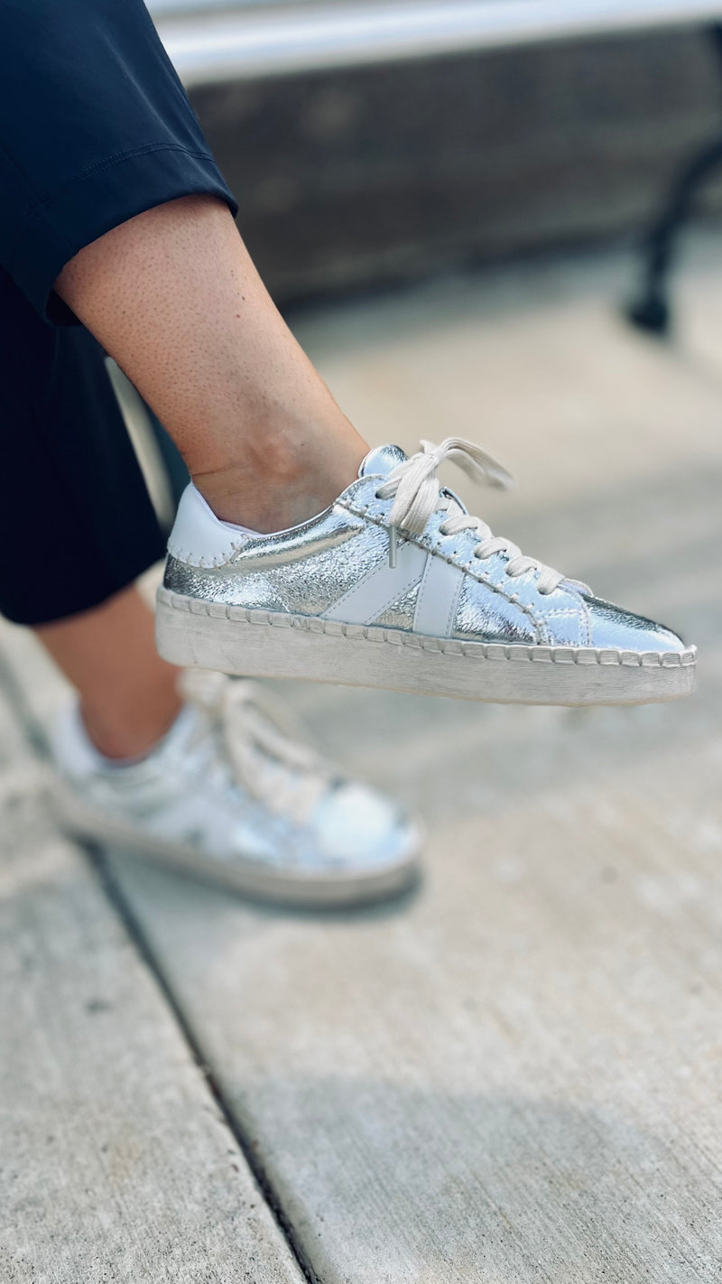 Friend Zone Metallic Sneakers