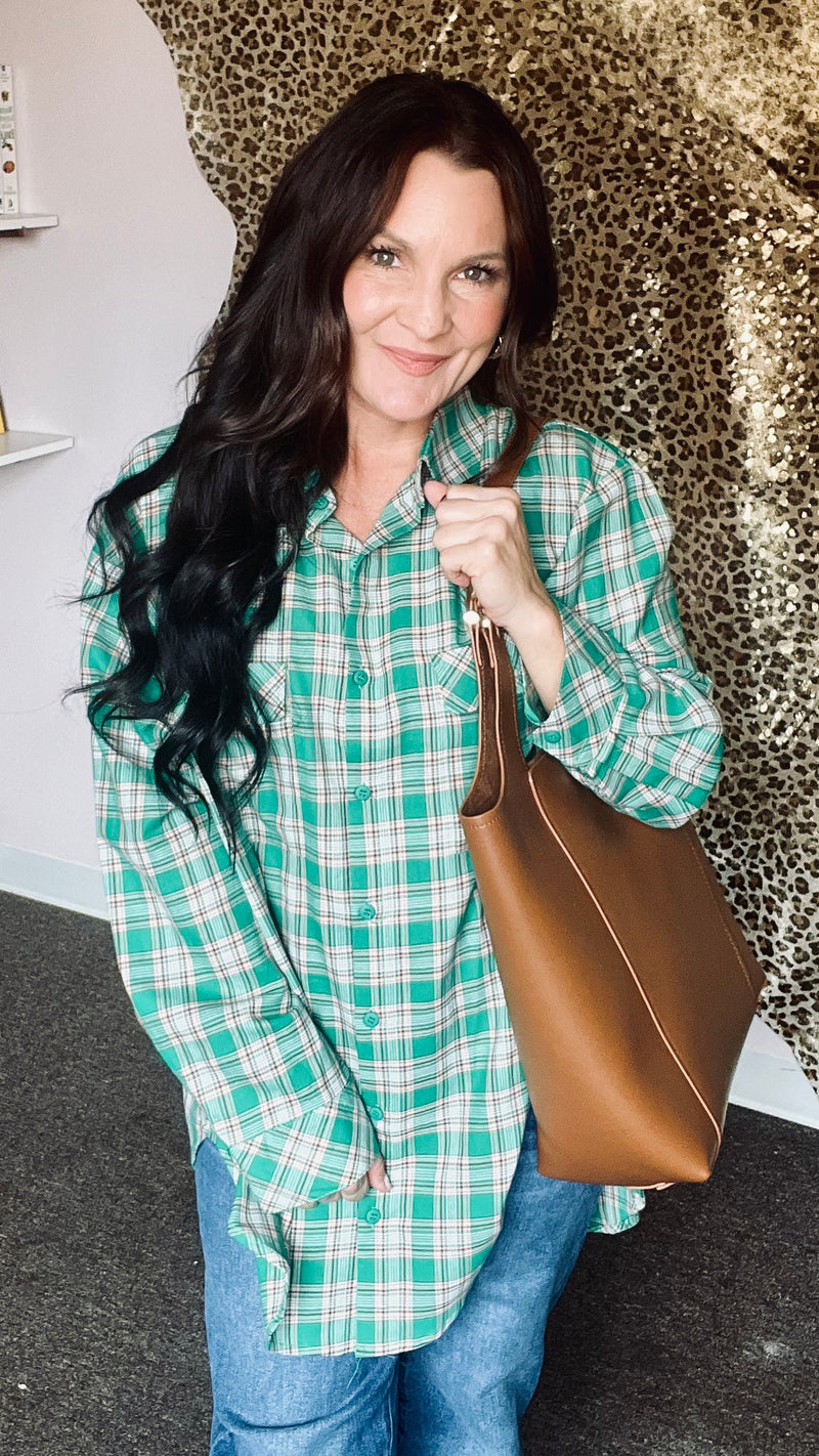 Lucky Break Plaid Shirt