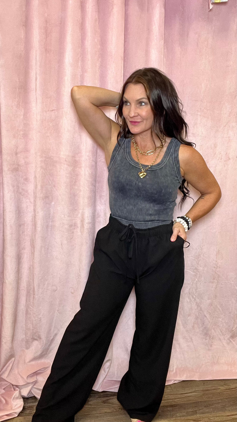 Black Tie Trouser Pants
