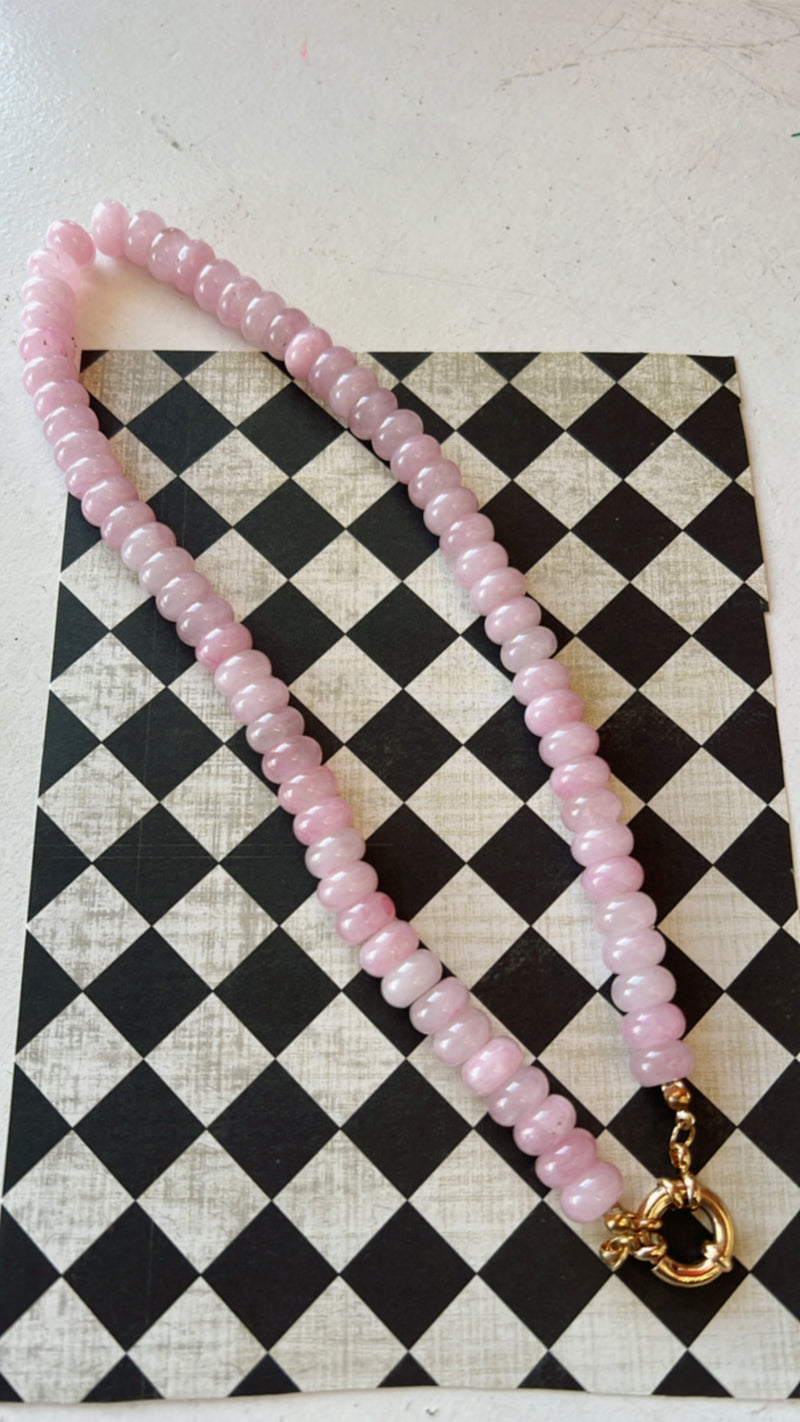 Gemstone Glow Necklace-Accessories-Broken Boutique