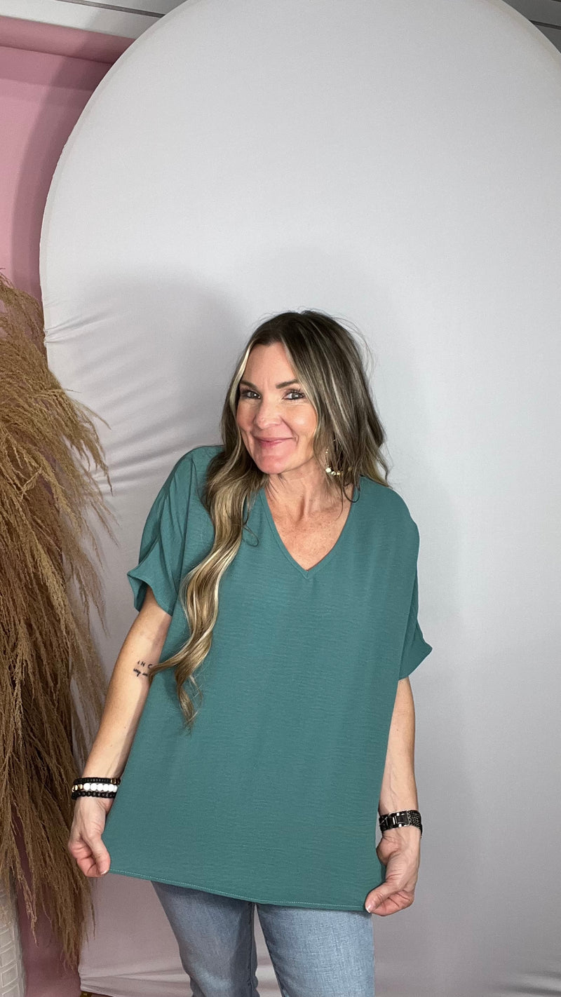 4561 Forest Ruth Top-Blouses-Broken Boutique-Palestine-TX
